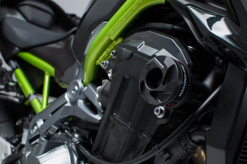 SWモテック / SW-MOTECH フレームスライダーセット - ブラック - Kawasaki Z900 (16-). | STP.08.868.10000/B