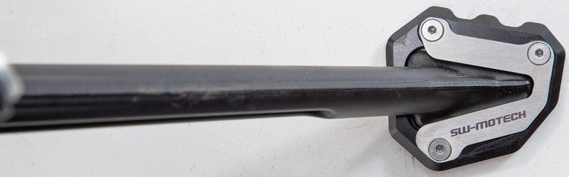 SW-MOTECH / SWモテック エクステンションサイドスタンドフット. -ブラック/シルバー- KTM 790 Duke (18-). | STS.04.641.10000