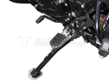 SWモテック / SW-MOTECH サイドスタンドフット ブラック/シルバー BMW F 800 GS ('16-)