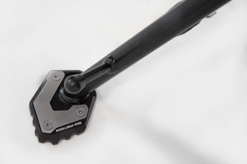 SW-MOTECH / SWモテック エクステンションサイドスタンドフット. -ブラック/シルバー- BMW F 750 / 850 GS (18-). | STS.07.897.10000
