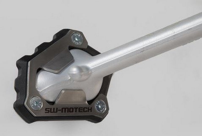 SW-MOTECH Extension for side stand foot Black/Silver. Triumph Scrambler1200XC/XE (18-). | STS.11.929.10000