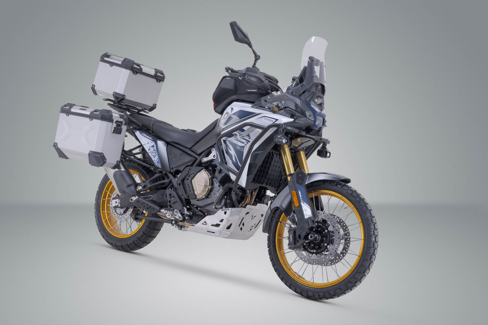 SW-MOTECH / SWモテック アドベンチャーツーリングセット TRAX ADV シルバー Voge DS800X ラリー (25-)。 | ADV.02.072.75000/S