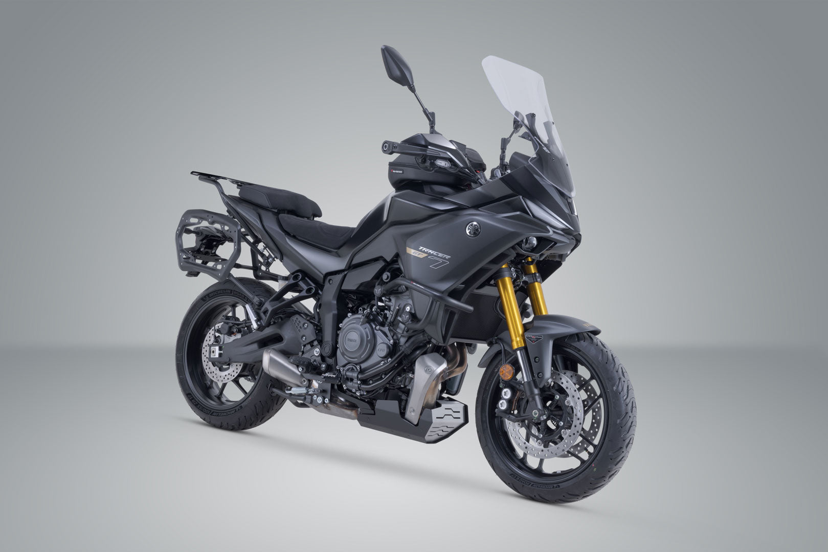 SW-MOTECH / SWモテック アドベンチャーツーリングセット TRAX ADV シルバー。Yamaha・トレーサー 7 (25-)。 | ADV.06.020.75000/S