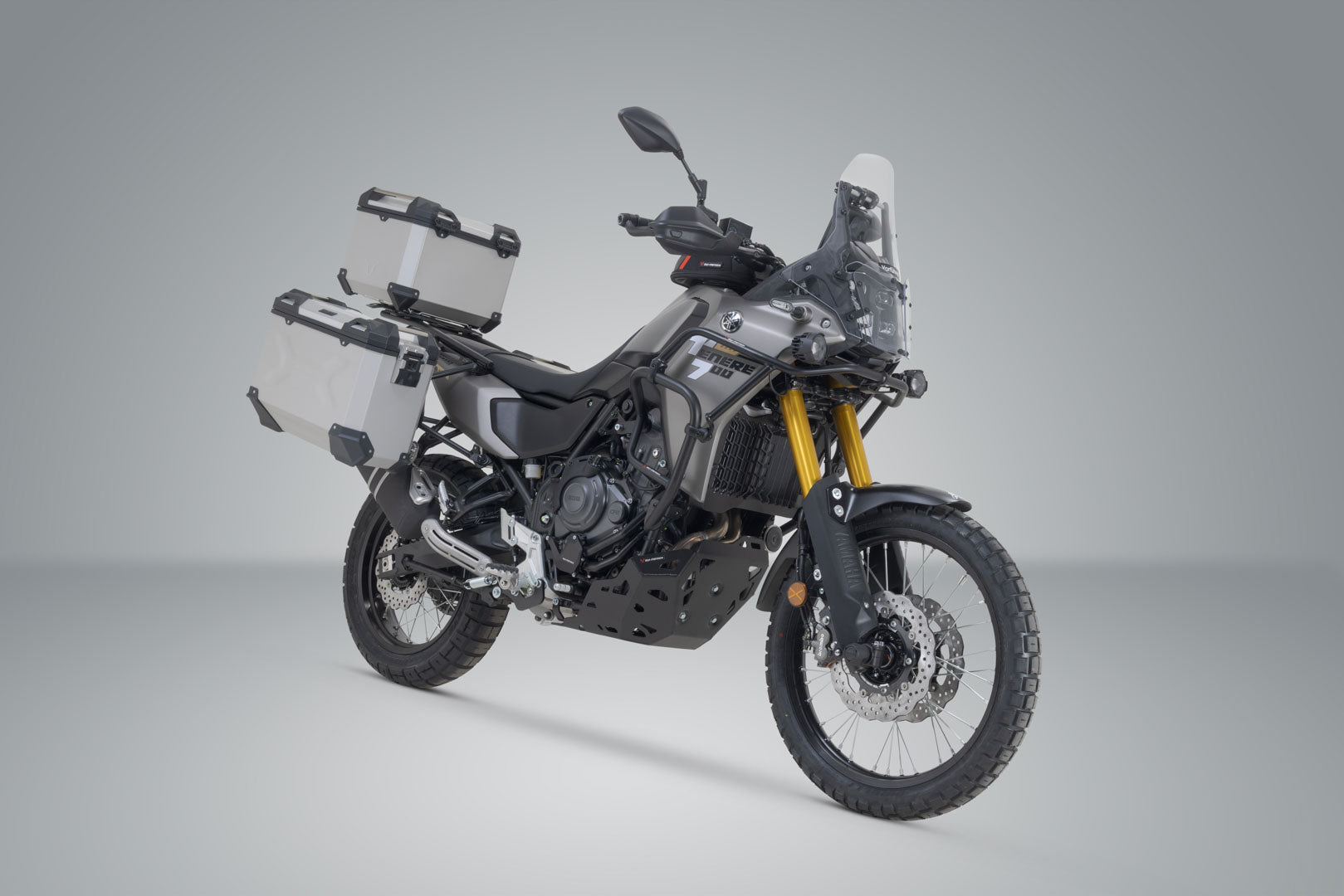 SW-MOTECH / SWモテック アドベンチャーツーリングセット TRAX ADV シルバー。ヤマハ・テネレ700モデル(19年~)。 | ADV.06.799.75003/S
