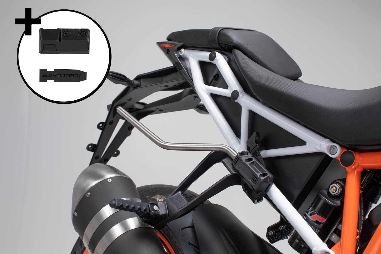 SW-MOTECH / SWモテック PRO Blaze H サドルバッグセット ブラック。KTM 1290 Super Duke R (13-19)。 | BC.HTA.04.740.35100