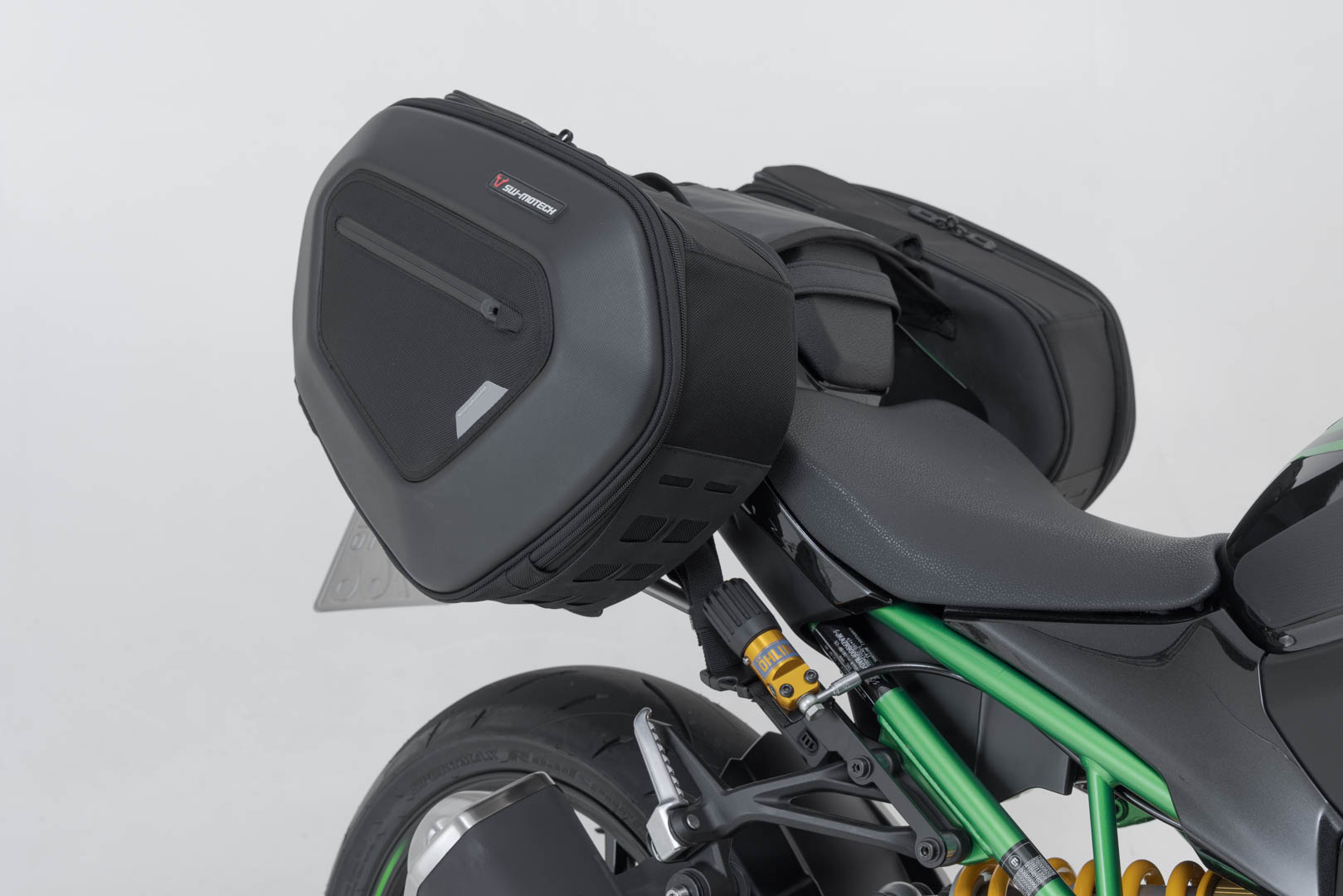 SW-MOTECH / SWモテック PRO Blaze H サドルバッグセット ブラック。Kawasaki Z900 SE (20-)。 | BC.HTA.08.740.39001