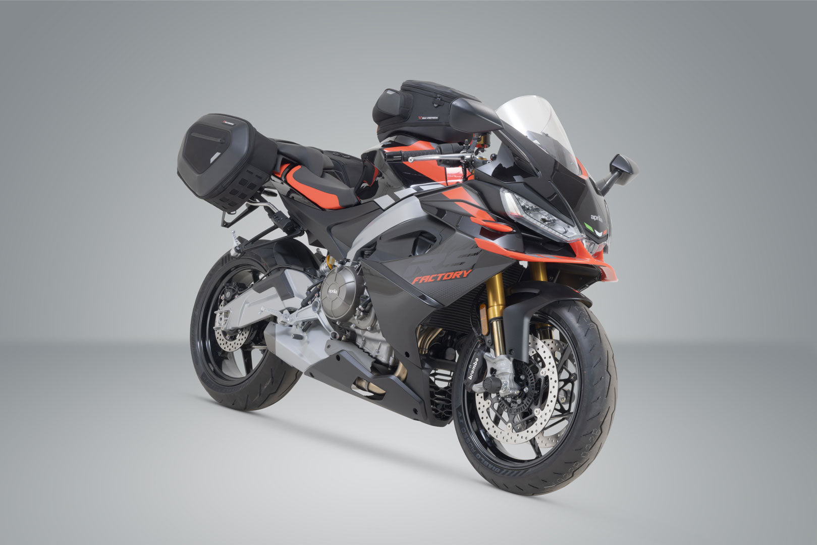 SW-MOTECH / SWモテック PRO Blaze H サドルバッグセット ブラック。Aprilia RS 660 エクストレーマ (23-)。 | BC.HTA.13.740.39001