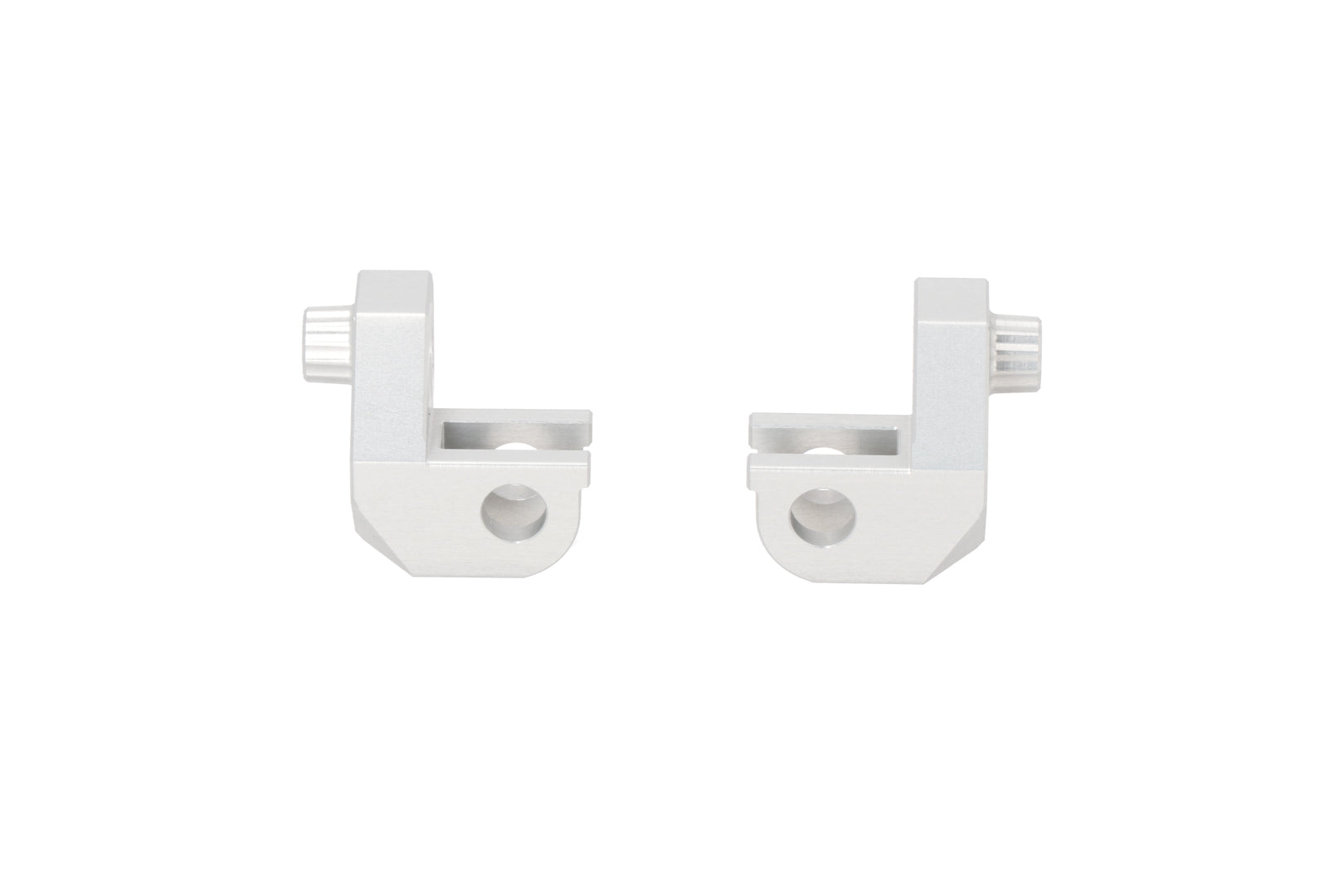 SW-MOTECH / SWモテック EVOフットペグ用取り付け部品(シルバー)。Kawasaki・バーシス 1100 / SE(24-)。 | FRS.08.112.80400/S