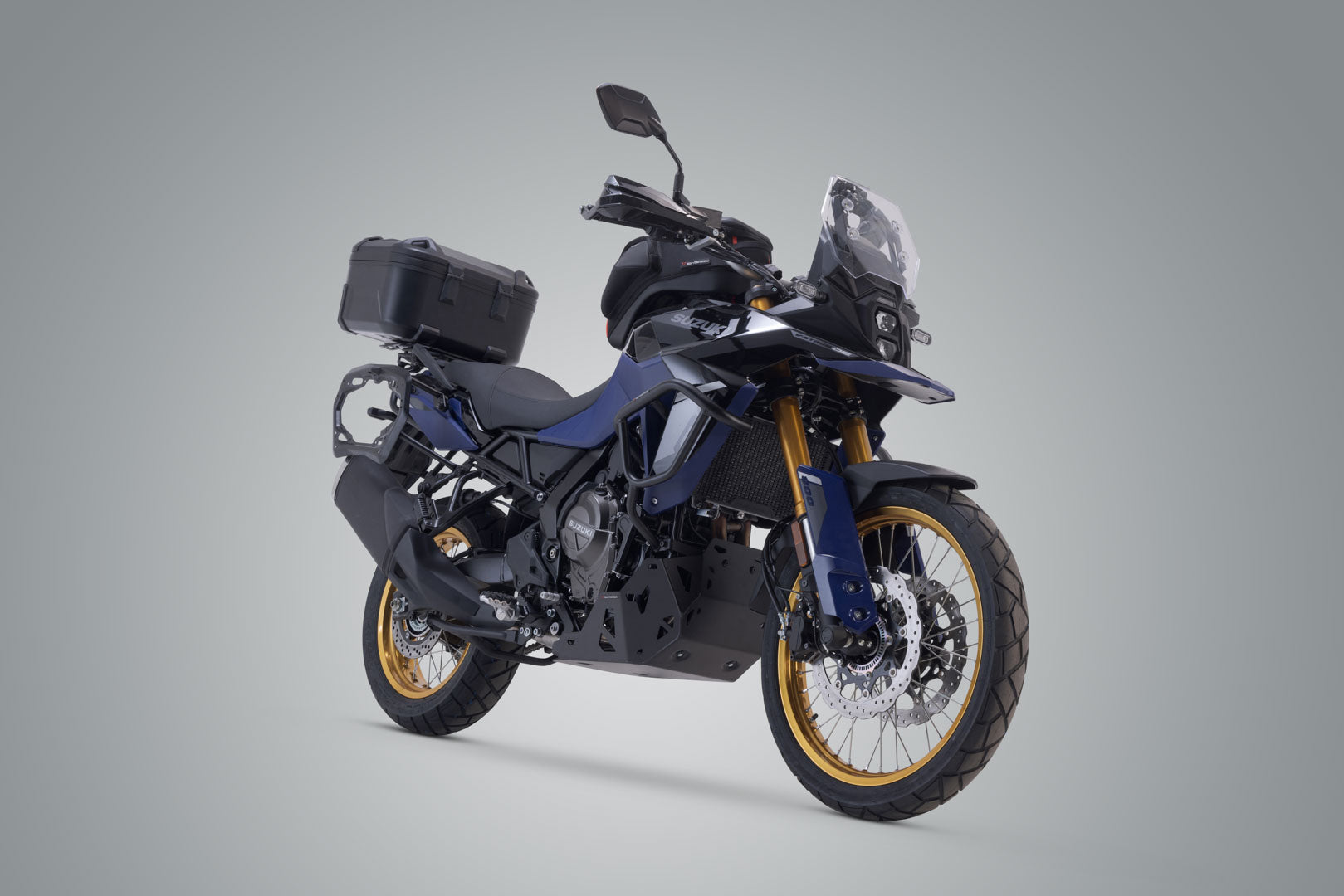 SW-MOTECH / SWモテック DUSC L トップケースシステム ブラック。41 l。Suzuki V-Strom 800 / 800DE (22-)。 | GPT.05.845.65001/B