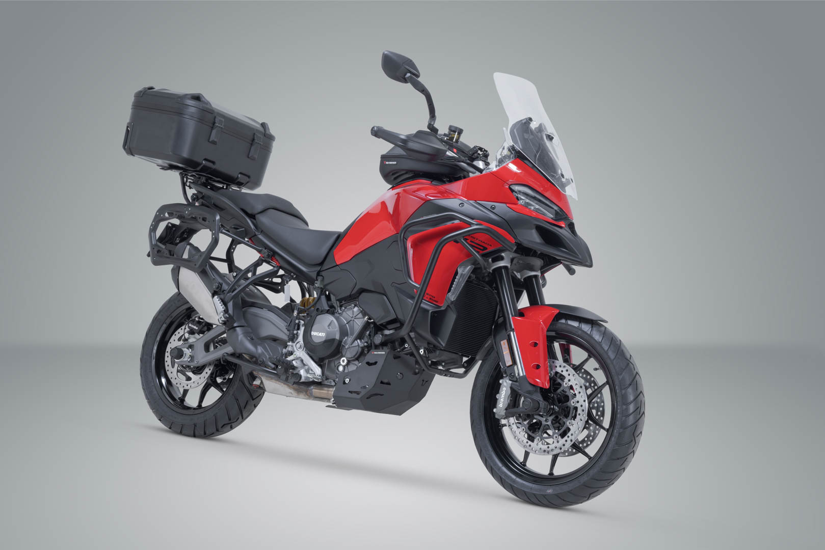 SW-MOTECH / SWモテック DUSC XL トップケースシステム ブラック。55 l。Ducati・ムルティストラーダ V2 / V2 2 (24-)。 | GPT.22.807.66000/B
