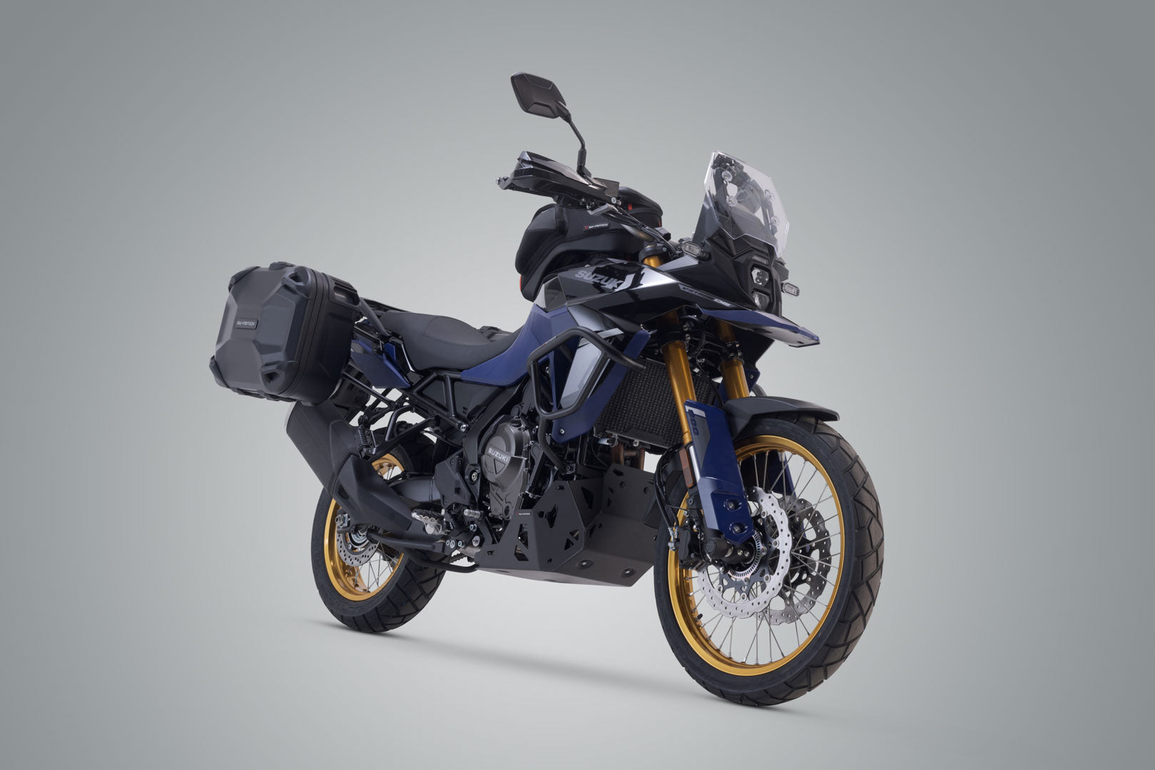 SW-MOTECH / SWモテック DUSC ハードケースシステム ブラック。41/33 l。Suzuki V-Strom 800/800DE (22-)。 | KFT.05.845.65001/B