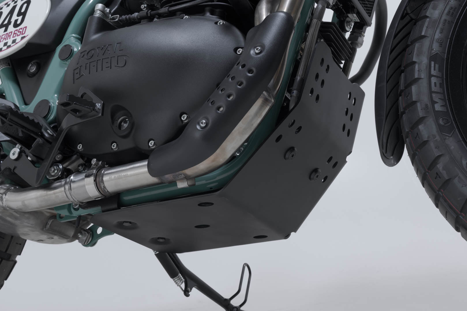 SW-MOTECH / SWモテック エンジンガード(ブラック)。ロイヤル・エンフィールド ベア 650 (23-)。 | MSS.41.010.10000/B