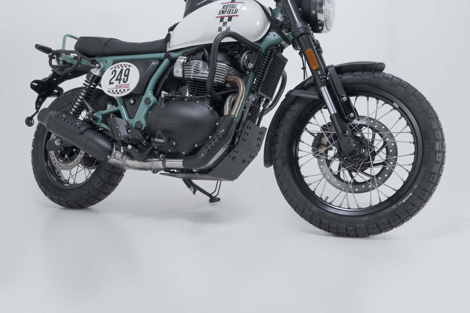 SW-MOTECH / SWモテック エンジンガード(ブラック)。ロイヤル・エンフィールド ベア 650 (23-)。 | MSS.41.010.10000/B