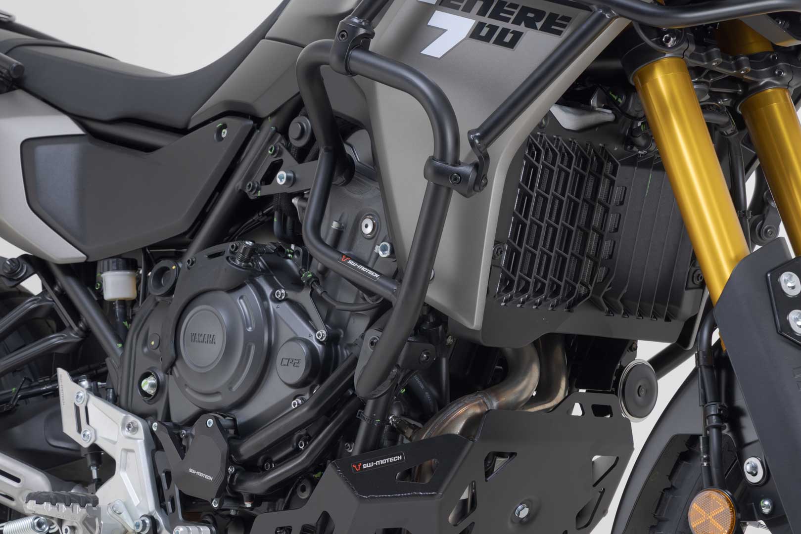 SW-MOTECH / SWモテック ブラック・クラッシュバー。ヤマハ・テネレ700(24-)。 | SBL.06.799.10200/B
