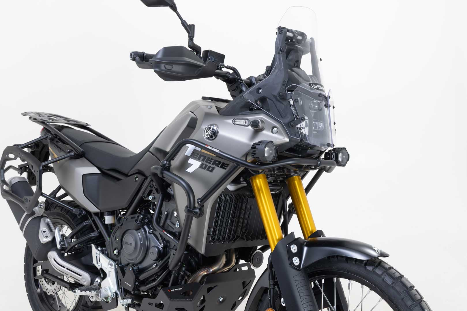 SW-MOTECH / SWモテック 上部クラッシュバー(ブラック)。Yamaha・テネレ700(24-)。 | SBL.06.799.10300/B