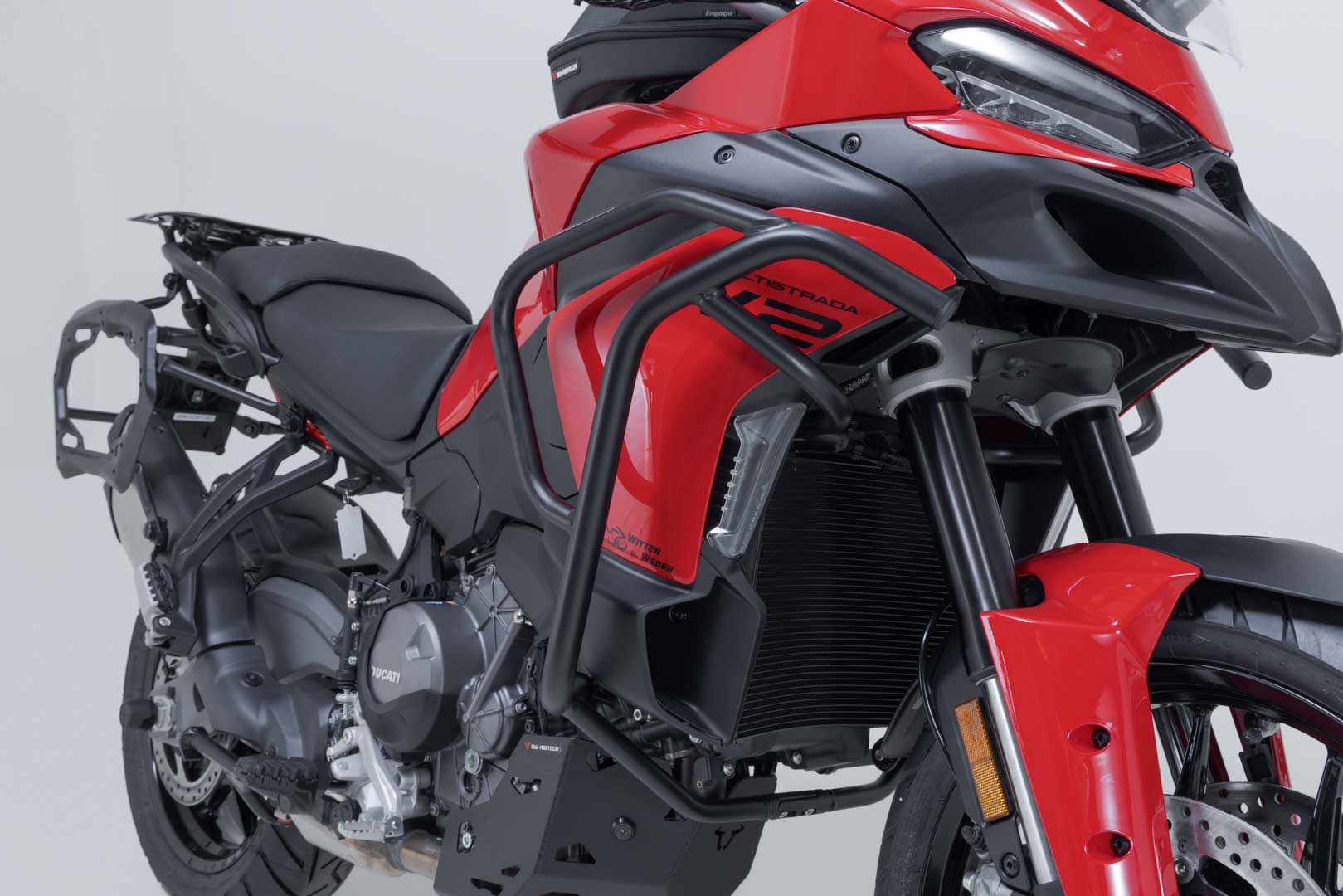 SW-MOTECH / SWモテック ブラック・クラッシュバー。Ducati・ムルティストラーダ V2 / V2 S (24-)。 | SBL.22.807.10000/B