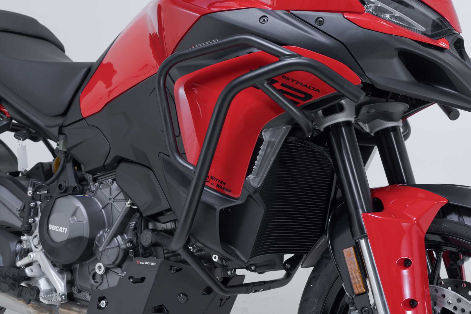 SW-MOTECH / SWモテック ブラック・クラッシュバー。Ducati・ムルティストラーダ V2 / V2 S (24-)。 | SBL.22.807.10000/B