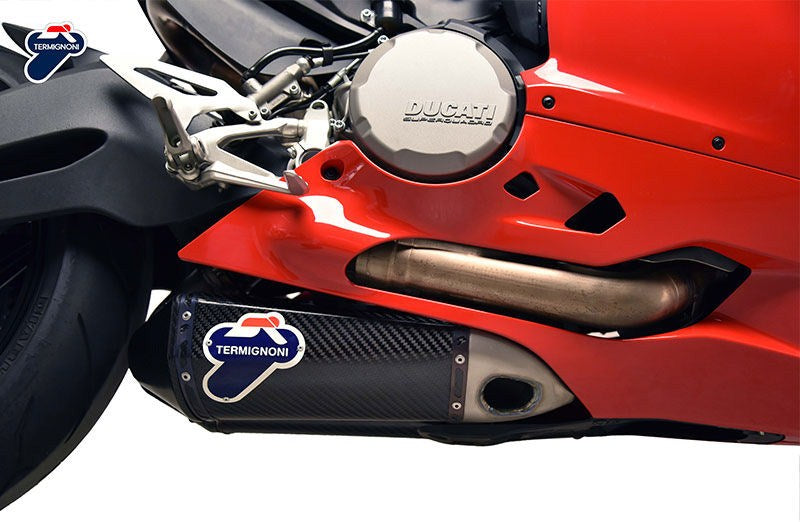 Termignoni / テルミニョーニ スリップオン チタン CuNb Ducati パニガーレ 1299 (2012-2018) | D155102CPT