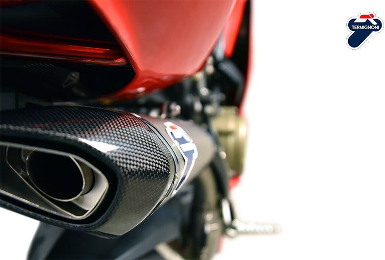 Termignoni / テルミニョーニ コンプリートシステム 2X1X2 レーシング FORCE ステンレス スリーブ: チタン CuNb | D17009400ITC