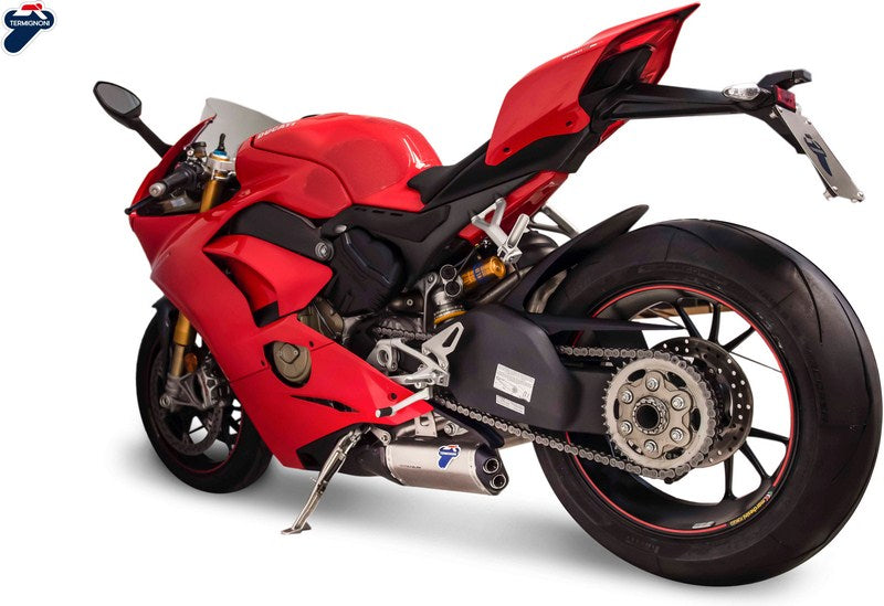 Termignoni / テルミニョーニ コンプリートキット UPMAP + フィルター ステンレス Ducati パニガーレ V4 (2018-2019) | D18409400ITA