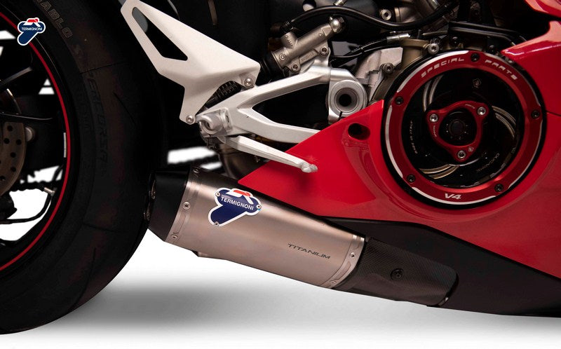 Termignoni / テルミニョーニ コンプリートキット UPMAP + フィルター ステンレス Ducati パニガーレ V4 (2018-2019) | D18409400ITA