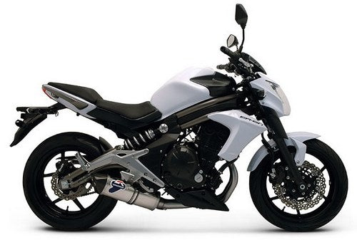 Termignoni / テルミニョーニ 2X1 Street カーボンキャップ ステンレスEU規格 KAWASAKI ER 6n (2012-2016) | K072080CO