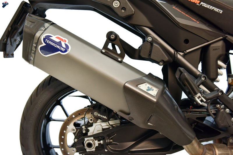 Termignoni / テルミニョーニ スリップオン-Homologated Exhaust ステンレス チタン Matt Grey | KT1908040IIC