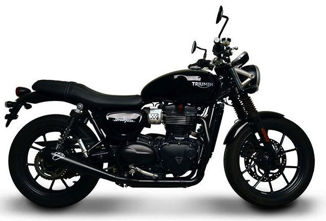 Termignoni / テルミニョーニ 2X1 Street ステンレス TRIUMPH STREET TWIN (2016-2019) | T00909400BBX