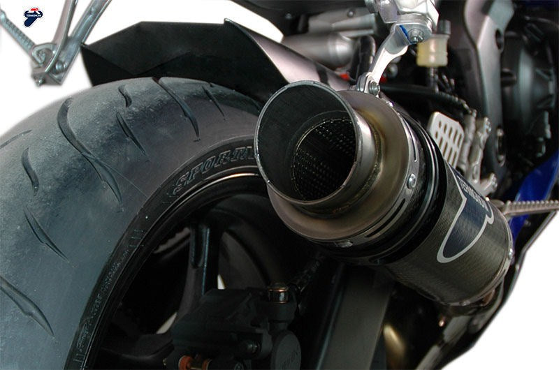 Termignoni / テルミニョーニ 1 サイレンサー GP STYLE スリップオン ラウンド ステンレス スリーブ: カーボン | Y077080CR