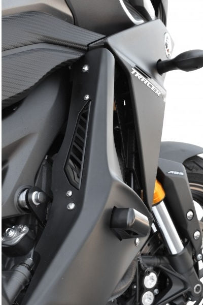 Top-Block / トップブロック フェアリング クラッシュパッド付 Yamaha MT-09 Tracer (15) カラー: ブラック | FCY32-N