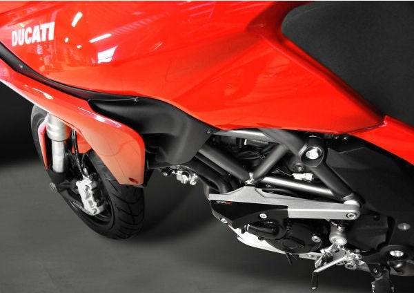 Top-Block / トップブロック フレームスライダー DUCATI Multistrada 1200 (10-14) カラー: アルミニウム | RLD04-A