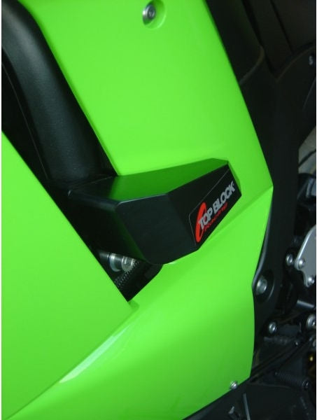 Top-Block / トップブロック フレームスライダー KAWASAKI ZX6R (07-08) カラー: ブラック | RLK21-N