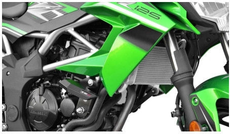 Top-Block / トップブロック フレームスライダー KAWASAKI Z125 (18-20) カラー: ブラック | RLK46-N
