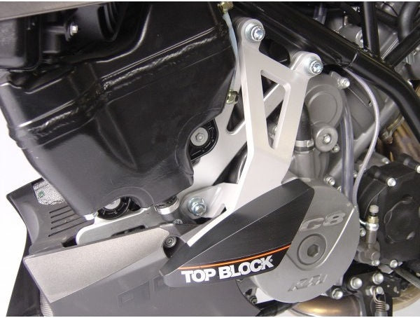 Top-Block / トップブロック フレームスライダー KTM Superduke 990 (05-12) SMR 990 (06-12) カラー: ブラック | RLKTM01-N