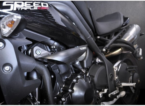Top-Block / トップブロック フレームスライダー TRIUMPH Speed Triple 1050 (11-15) カラー: アルミニウム | RLT05-A