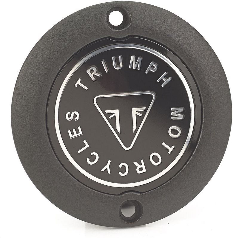 TRIUMPH / トライアンフ純正商品クラッチバッジ・ダーク仕上げ | A9610257