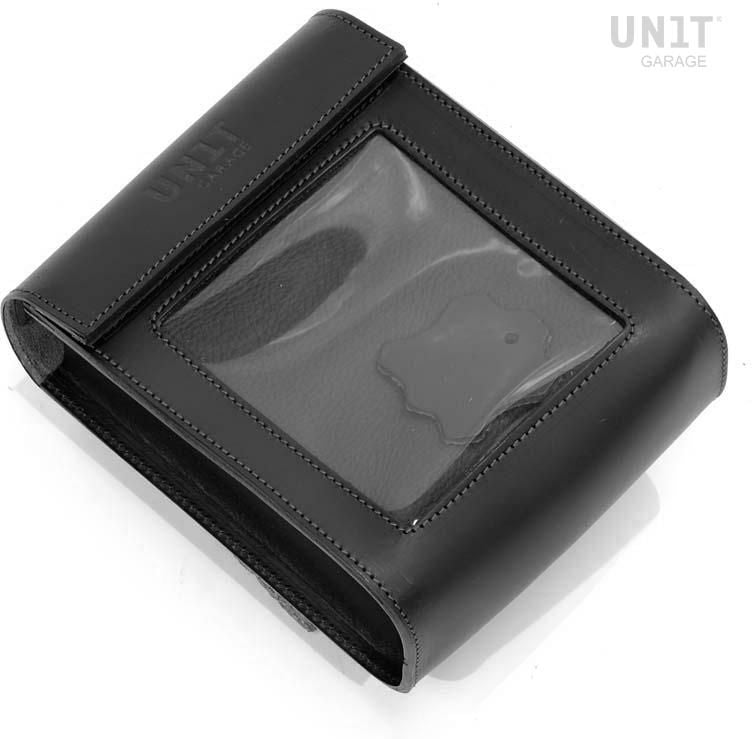 Unit Garage / ユニットガレージ タンク バッグ ブラック レザー | COD. 122509_04ブラック