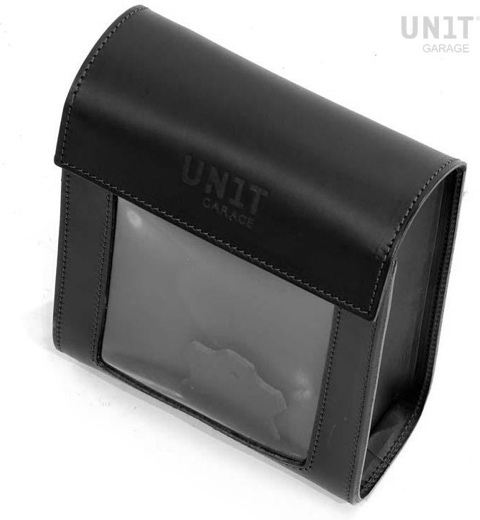 Unit Garage / ユニットガレージ タンク バッグ ブラック レザー | COD. 122509_04ブラック