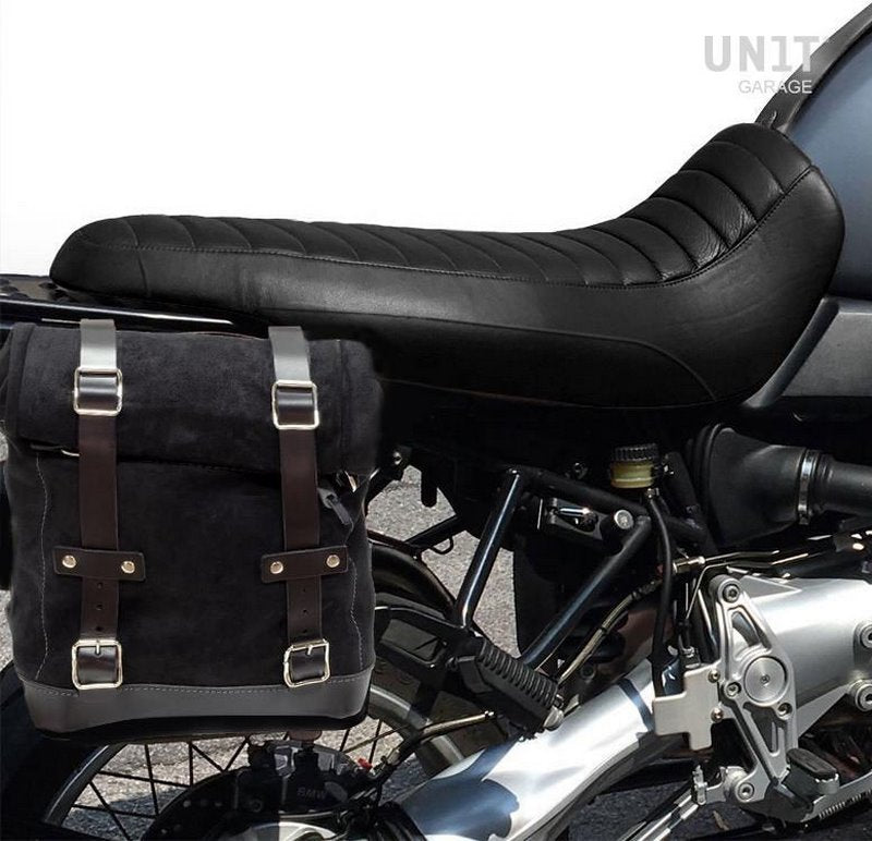 Unit Garage / ユニットガレージ ロング シート ブラック レザー | COD. 1521ブラックLthr+1521T