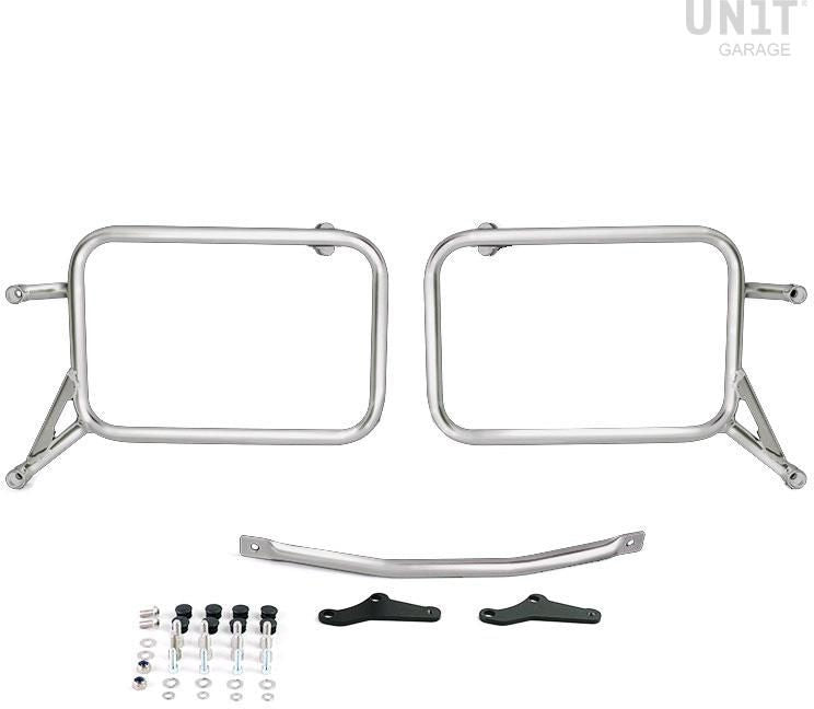Unitgarage / ユニットガレージ Subframes for aluminum side panniers Atlas i modelli BMW R850R - R1100R - R1150R R850GS - R1100GS - R1150GS & ADV | 1528