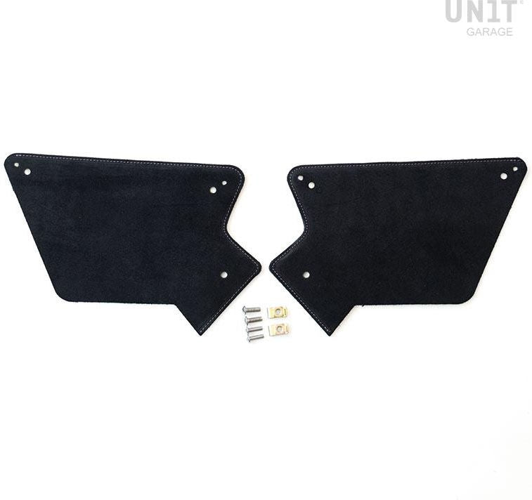Unitgarage / ユニットガレージ Side panels in waxed suede | 1560