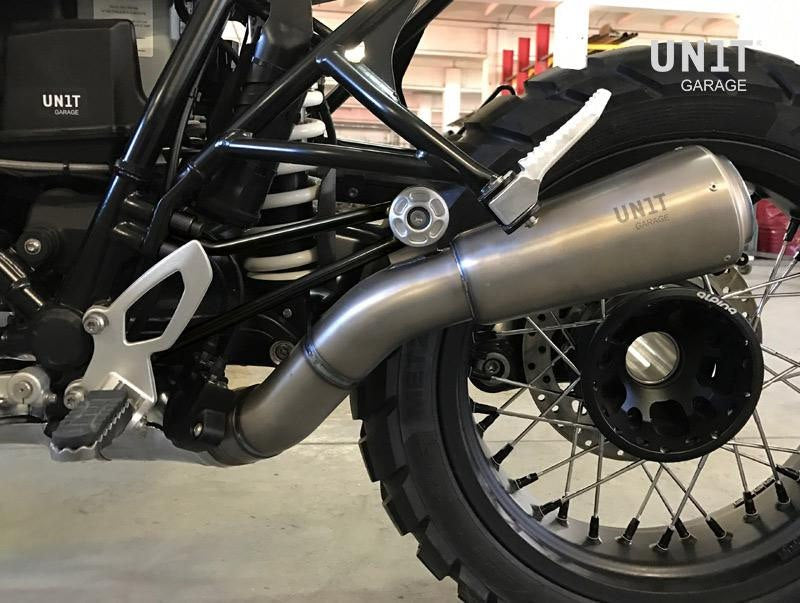 Unit Garage / ユニットガレージ ローパイプ チタン + サポート | COD. 1611LowT+2023