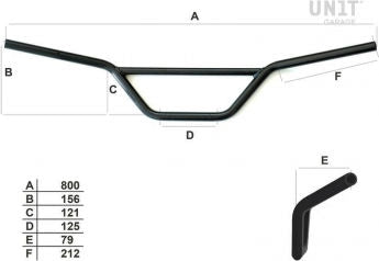 Unitgarage / ユニットガレージ Comfort handlebar | 1613Comfort