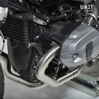 Unitgarage / ユニットガレージ Headpipe without Catalytic Converter in inox (EURO 5) | 1617-21-1618-21