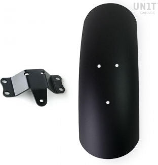 Unitgarage / ユニットガレージ Black low front fender in aluminum nineT with fork stabiliser | 1637BL