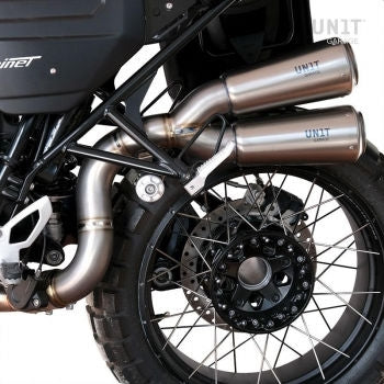 Unitgarage / ユニットガレージ Double High Pipe nineT with visible welding | 1647TitS