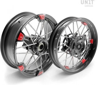 Unitgarage / ユニットガレージ Pair of spoked wheels NineT Racer & Pure 24M9 SX tubeless | 1670