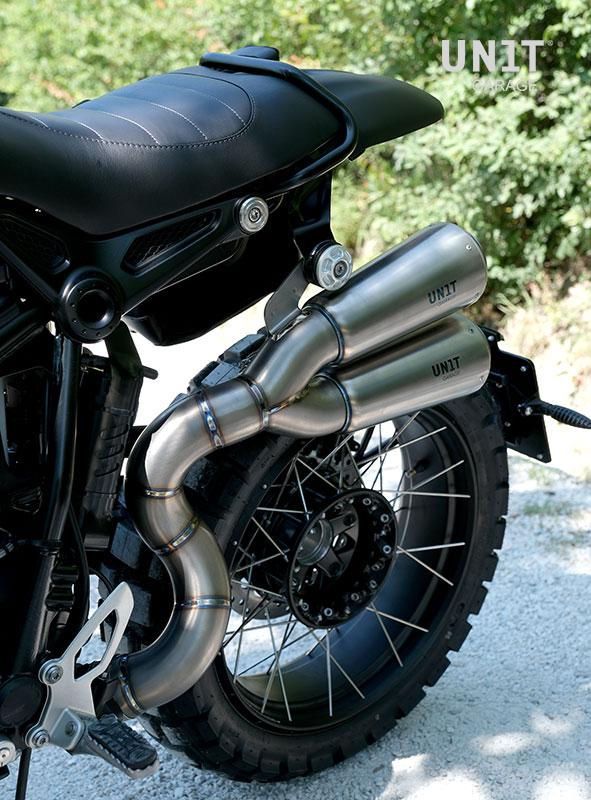Unit Garage / ユニットガレージ ダブルハイパイプ nine T Scrambler ウェルディング | COD. 2019S