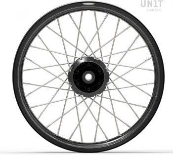 Unitgarage / ユニットガレージ Pair of spoked wheels Moto Guzzi V7 32M6 | 2215-tube-type