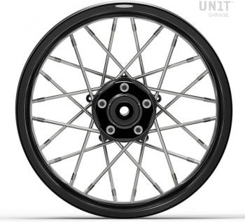 Unitgarage / ユニットガレージ Pair of spoked wheels Yamaha MT09-SP 24M9 | 2521-tubeless